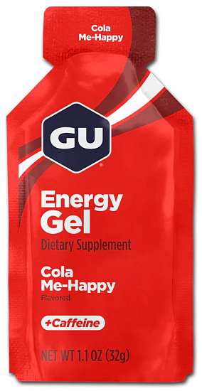 Гель энергетический GU Energy Gel 32 г Счастливая Кола - Фото 1 большая