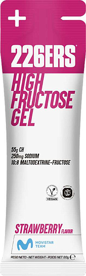 Гель 226ERS High Fructose Клубника 80мл - Фото 1 большая