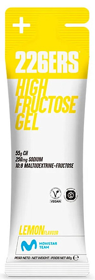 Гель 226ERS High Fructose Лимон 80мл - Фото 1 большая