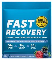 Напиток восстановительный Gold Nutrition Fast Recovery 80г Дикие ягоды