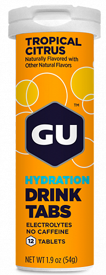 Напиток Изотонический В Таблетках Gu Hydration Drink Tabs Тропический цитрус - Фото 1 большая