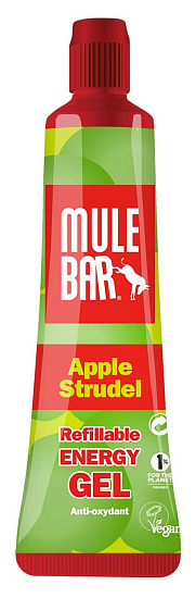Энергетический гель Mulebar Apple Strudel с антиоксидантами - Фото 1 большая