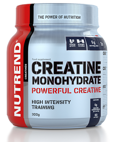 Креатин моногидрат Nutrend 300г Без вкуса - Фото 1 большая