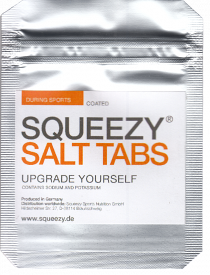Солевые таблетки Squeezy Salt Tabs 10шт. в пакете - Фото 2 большая