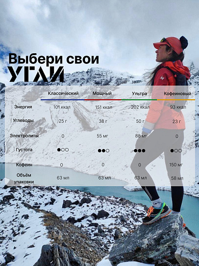 Углеводный гель УГЛИ Классический 63мл - Фото 5 большая