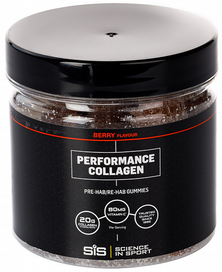 Мармелад с коллагеном SIS Performance Gummies 100 г вкус Ягоды - Фото 1 большая