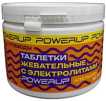 Солевые таблетки Powerup апельсин 50шт