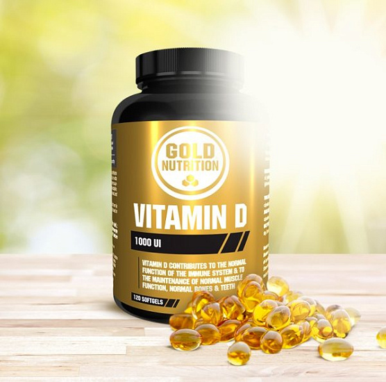 Комплекс Gold Nutrition Vitamin D3 1000 Iu 120 Жел.капс - Фото 2 большая