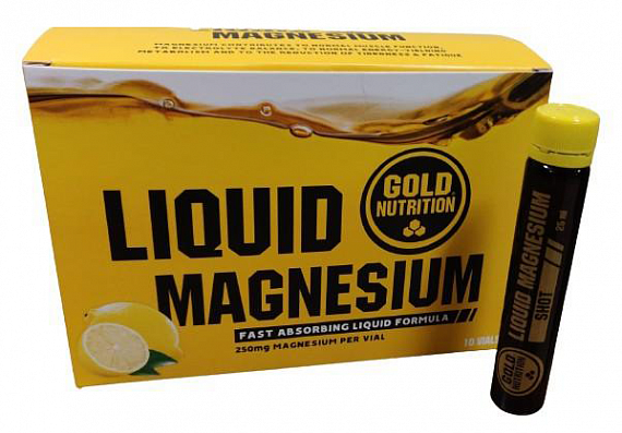 Магний жидкий Gold Nutrition Magnesium 250мг+B6 - Фото 1 большая