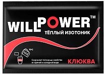Напиток тёплый изотонический Will Power Клюква