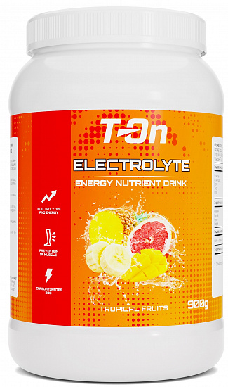 Напиток спортивный T-On Electrolyte Energy Nutrient Тропические фрукты - Фото 1 большая