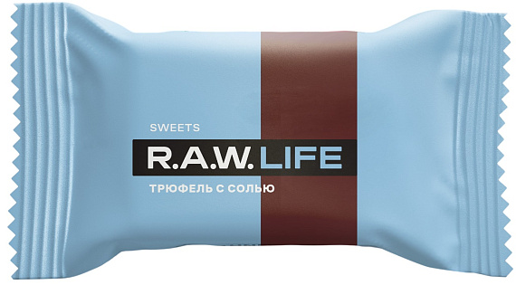 Конфета R.A.W. Life Трюфель с солью - Фото 1 большая