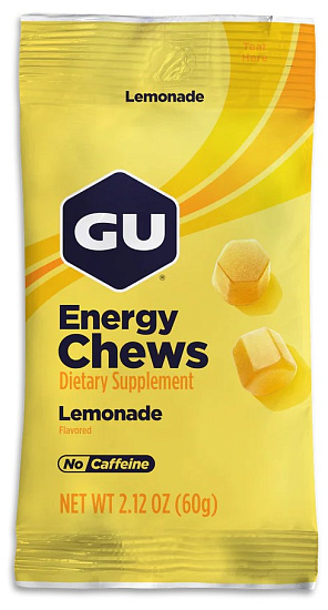 Конфеты жевательные GU Energy Chews Лимонад - Фото 1 большая