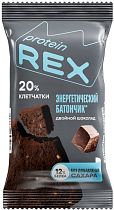 Батончик овсяный Protein Rex Двойной Шоколад 50г