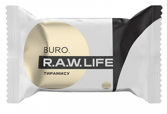Конфета R.A.W. Life Тирамису Buro - Фото 1 большая