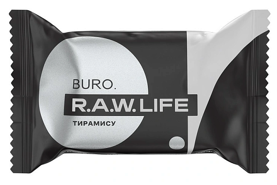 Конфета R.A.W. Life Тирамису Buro - Фото 2 большая