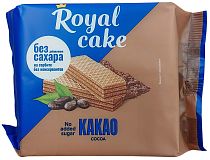 Вафли Protein Rex Royal Cake на сорбите Какао