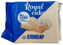 Вафли Protein Rex Royal Cake на сорбите Пломбир