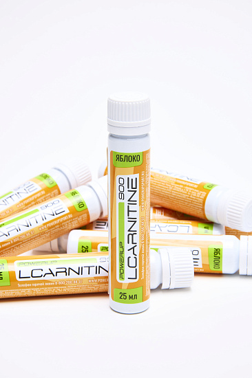 Напиток Powerup L-Carnitine 25мл Яблоко - Фото 2 большая