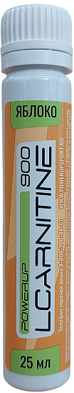 Напиток Powerup L-Carnitine 25мл Яблоко - Фото 1 большая