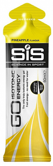 -Гель SIS Go Isotonic Energy 60 мл Ананас - Фото 1 большая