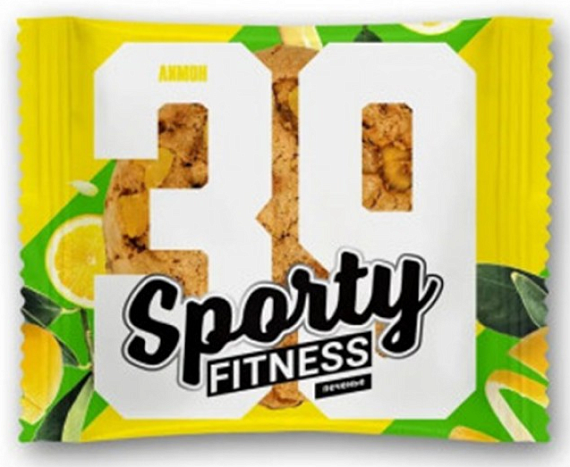 Печенье Sporty Низкокалорийное Лимон 60г - Фото 1 большая