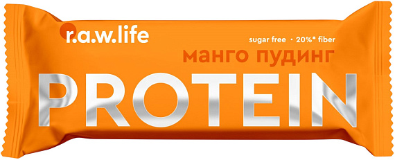 Протеиновый батончик R.A.W. Life Манго пудинг - Фото 1 большая