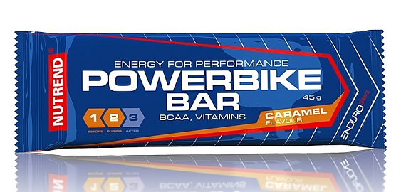 Энергетический батончик Nutrend Power Bike Bar 45г Карамель - Фото 1 большая