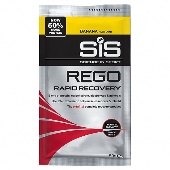 Напиток восстановительный в порошке SIS REGO Rapid Recovery 50 г Банан - Фото 1 большая