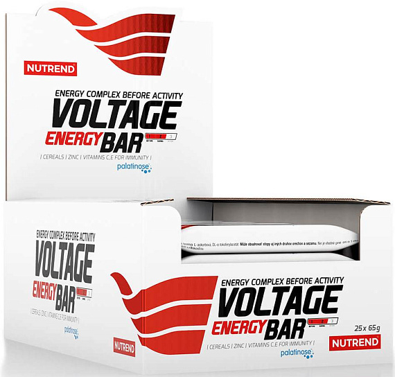 Энергетический батончик Nutrend Voltage Energy Bar 65 гр Экзотик - Фото 2 большая
