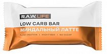 Батончик R.A.W. Life Low Carb Миндальный Латте 35г