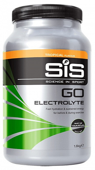 Напиток в порошке SIS Go Electrolyte 1,6 кг Тропические фрукты - Фото 1 большая