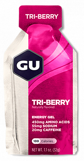 Гель энергетический GU Energy Gel Caffeine 32г Лесные Ягоды - Фото 1 большая