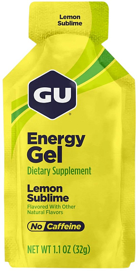 Гель энергетический GU Energy Gel 32 г Чистый Лимон - Фото 1 большая