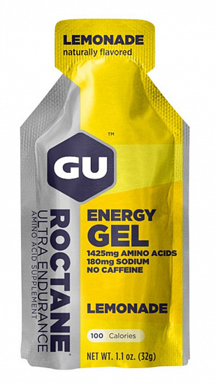 Гель энергетический GU Roctane Energy Gel 32г Лимонад - Фото 1 большая