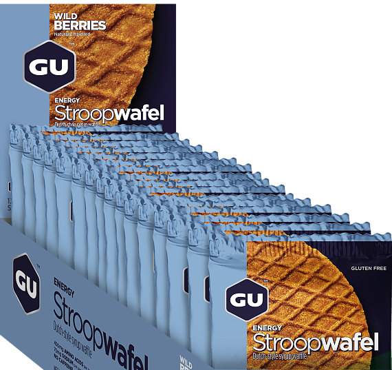 Вафли GU Energy Stroopwafel Дикие Ягоды - Фото 2 большая
