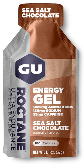 Гель энергетический GU Roctane Energy Gel 32 г Соленый шоколад - Фото 1 большая