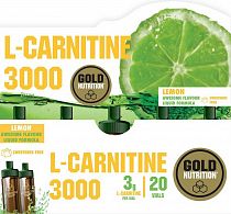 L-carnitine Gold Nutrition 3000 mg Лимон