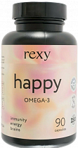 Пищевая добавка Rexy Омега 3 Жирные Кислоты 90кап