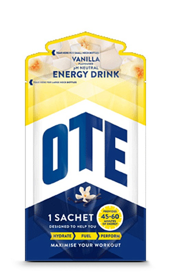 Энергетический напиток OTE в порошке в порционных пакетиках 43г Ваниль - Фото 1 большая