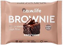 Протеиновый брауни R.A.W. Life Brownie Капучино