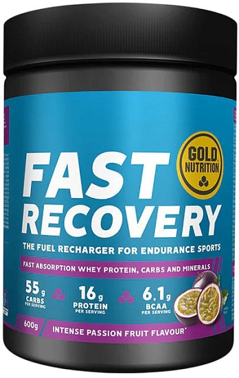 Напиток восстановительный Gold Nutrition Fast Recovery 600 г маракуйя - Фото 1 большая