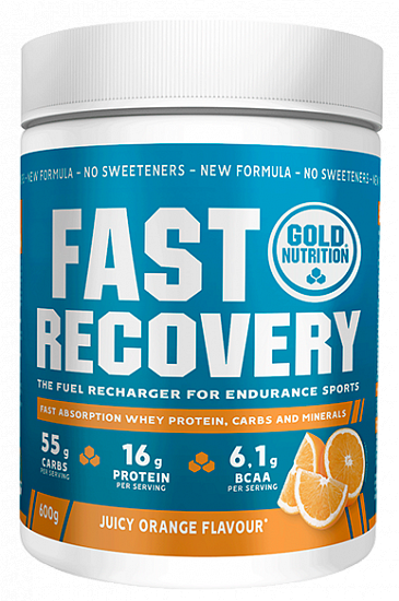 Напиток восстановительный Gold Nutrition Fast Recovery 600 г апельсин - Фото 1 большая