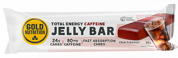 Батончик желе Gold Nutrition Jelly 30 г кола с кофеином - Фото 1 большая