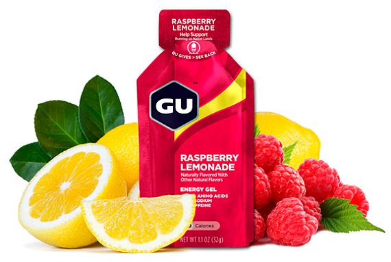 Гель энергетический GU Energy Gel 32 г Малиновый Лимонад - Фото 2 большая