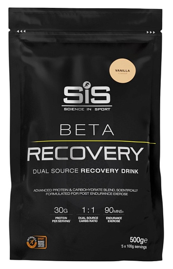 Напиток Sis Powder Beta Recovery Ваниль 500г - Фото 1 большая