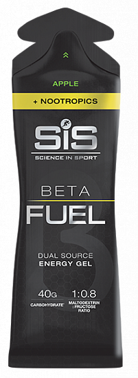 Гель SIS Beta Fuel + Nootropics Яблоко 60мл - Фото 1 большая