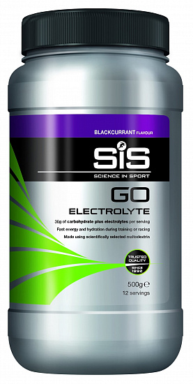 Напиток в порошке SIS Go Electrolyte 500 г Черная Смородина - Фото 1 большая