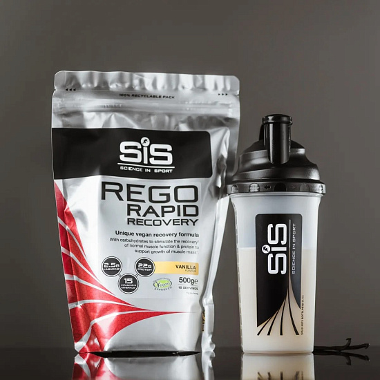 Напиток восстановительный в порошке SIS REGO Rapid Recovery 500 г Ваниль - Фото 2 большая