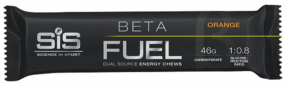 Батончик энергетический мармеладный SIS Beta Fuel Energy 60 г Апельсин - Фото 1 большая